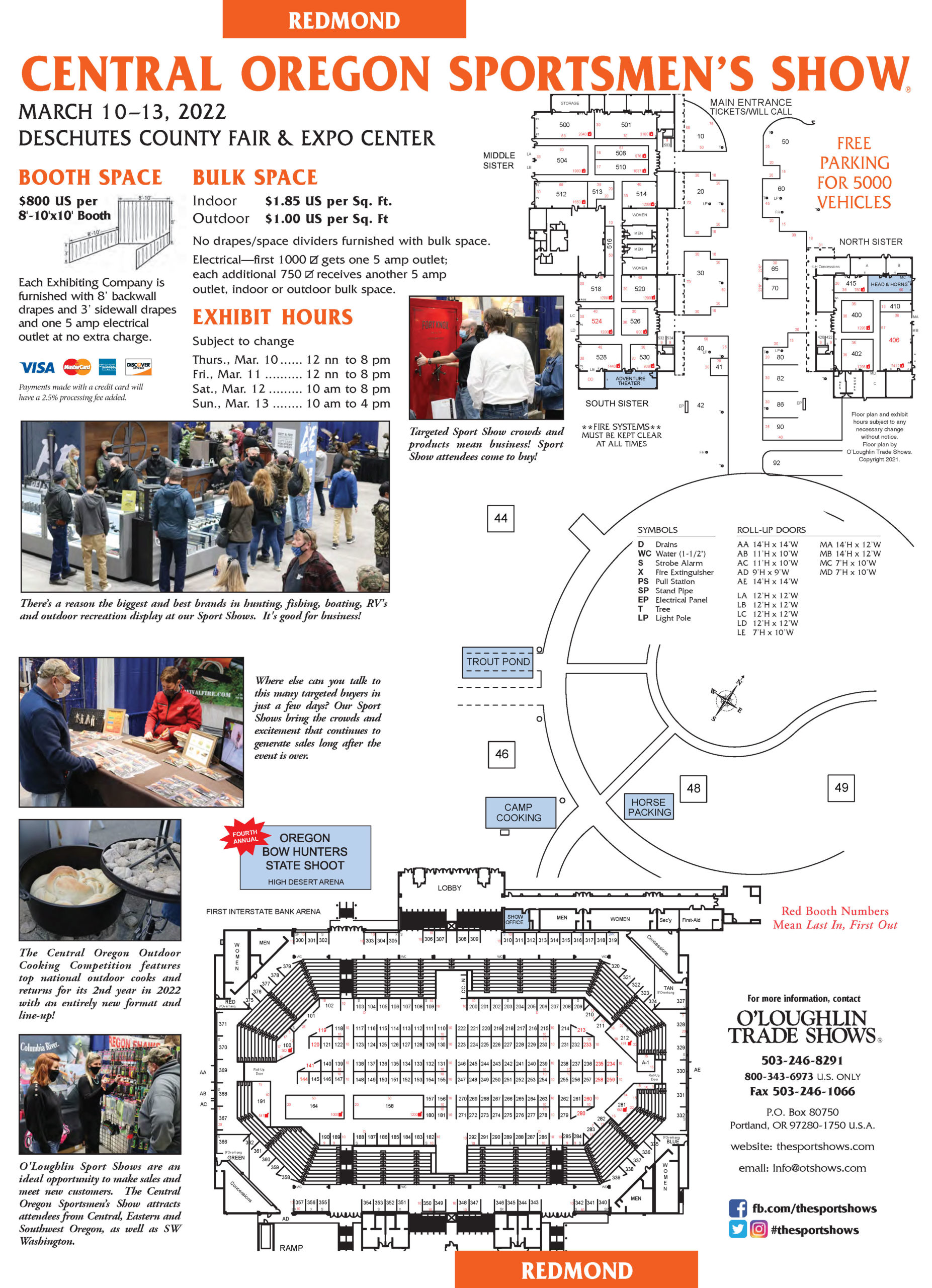 Exhibitor Information Central Oregon Sportsmen's Show