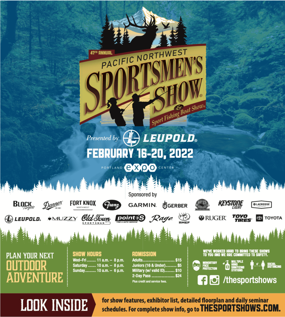 Pacific Northwest Sportsmen's Show Portland Fishing & Hunting Show